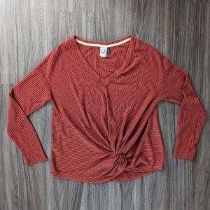 Anthropologie - Orange - Shirt - Small